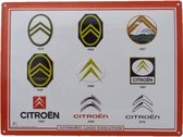 Wandbord - Citroën Logo Evolution