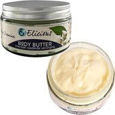 Elicious® - Body Butter - Jasmijn - 100% Natuurlijk - Huidverzorging - Natuurlijke Skincare - Moisturizer - Plasticvrij - SLS vrij - Vegan - Dierproefvrij - 200gr