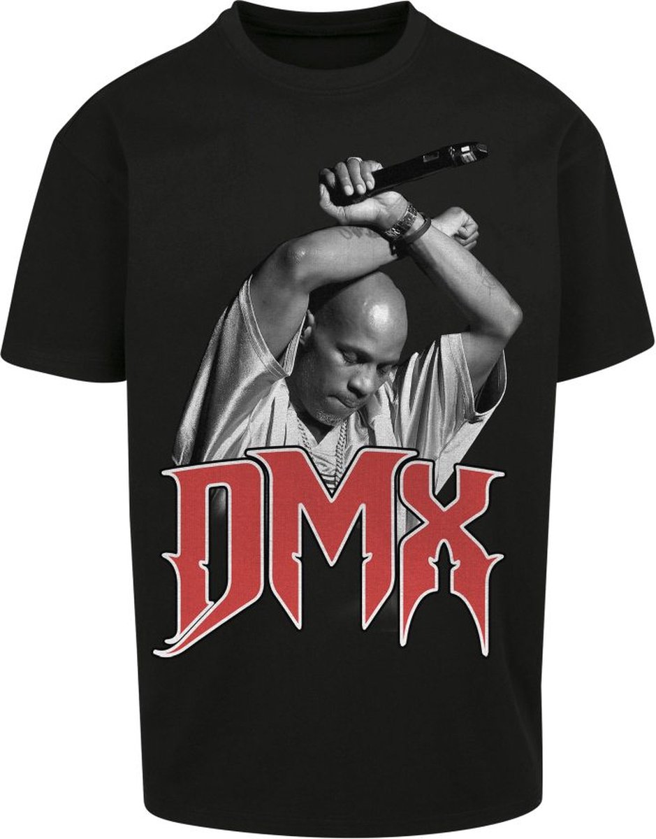 Mister Tee DMX Armscrossed Oversize Heren T-shirt XL Zwart