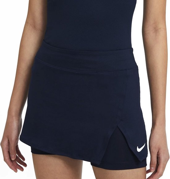 Nike - Court Victory Tennis Skirt - Tennisrokje Blauw - XS - Blauw | bol.com