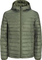 JACK&JONES ESSENTIALS JJEACE SPRING PUFFER HOOD Heren Jas - Maat XXL