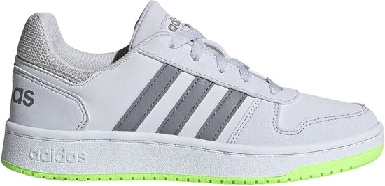 adidas - Hoops 2.0 Kids - Kinderschoen - 37 1/3 - Grijs | bol