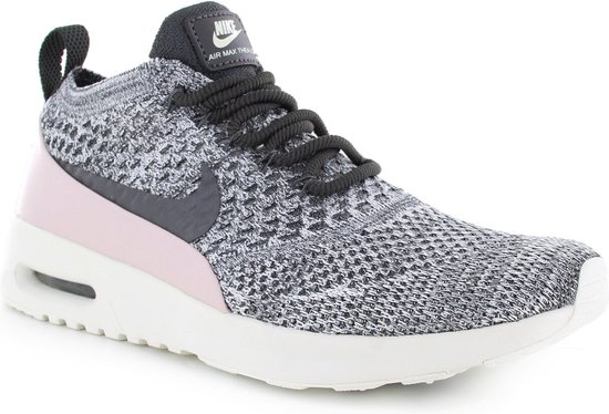 Nike Air Max Thea Sneakers Dames - grijs/roze - Maat 36.5 | bol.com
