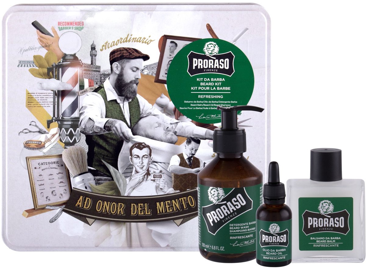 Proraso Eucalyptus Beard Wash 200ml Shampoo