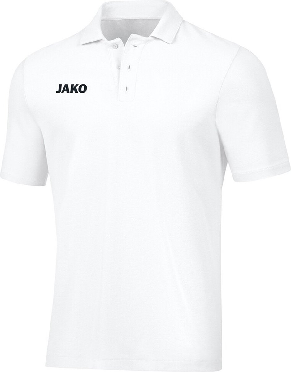 Jako - Polo Base Junior - Polo Base - 152 - Wit