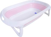 HOMdotCOM Babybad inklapbaar roze 80 x 48 x 21cm