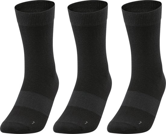 Jako 3-Pack Leisure chaussettes - Chaussettes - noir - 35-38