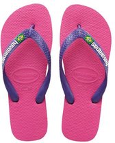 Havaianas Brasil Logo Slippers - Unisex Rood - Maat 29/30