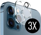 3 PACK - Lens protector - geschikt voor iPhone 13 Pro / 13 Pro Max - Screenprotector - Camera lens beschermer