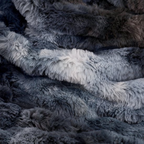 luxury Heaven fleece Deken - Blanket - Zachte deken - 150x200 - Grijs