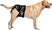 Loopsheidbroekje voor honden - camo grijs - maat L voor grotere honden - herbruikbaar - hondenbroekje - hondenluier - loopsheid - ongesteldheid - voorkomt ongewenste zwangerschappe