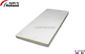 Lovamatrassen Topper – Topdekmatras Traahgschuim/Nasa – Matrastopper 7 cm – Luxe Tijk 3D 120/200/7