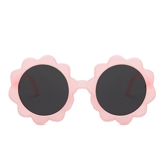 Bloemetjes zonnebril - Zonnebril - Kinderbril - Roze - Bloem - UV400 | bol