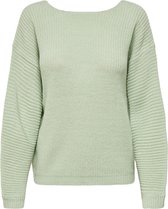 JdY JDYVIVA L/S OPEN BACK PULLOVER KNT Dames Trui - Maat S