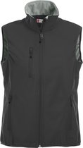Clique Basic Softshell Vest Ladies 020916 - Zwart - 3XL