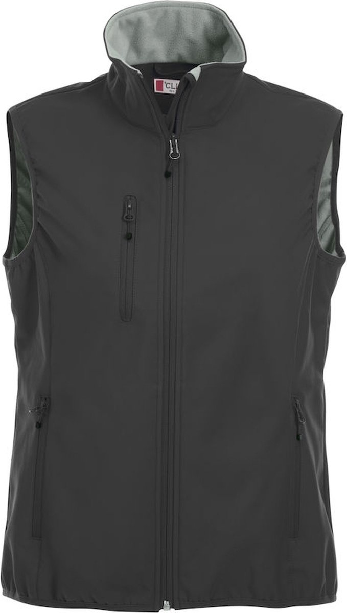 Clique Basic Softshell Vest Ladies 020916 - Zwart - 3XL - Clique