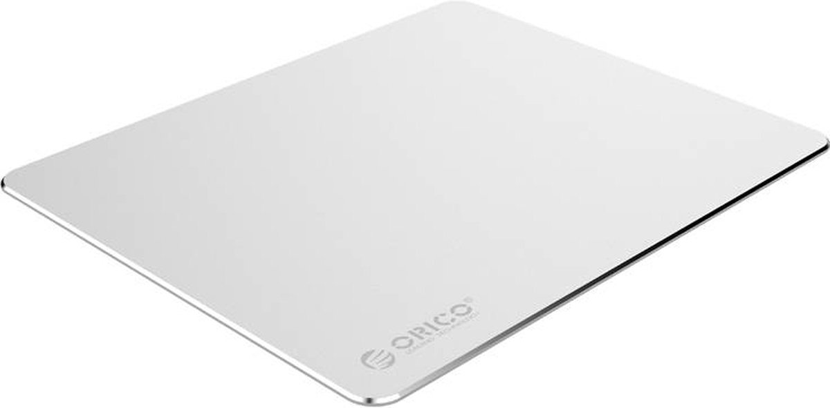 Orico - Tapis de souris ultrafin en aluminium - Convient à toutes les  souris d'ordinateur - 2 mm d'épaisseur - Style Mac - Argent