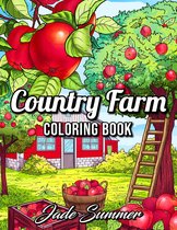 Country Farm Coloring Book - Jade Summer - Kleurboek voor volwassenen