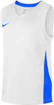 Nike team basketbal shirt junior wit kobalt NT0200102, maat 122