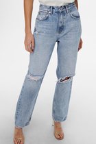 Only Robyn Life X St L Ankle Ds Jeans Met Hoge Taille Grijs 31 / 30 Vrouw