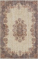 Vintage handgeweven vloerkleed - tapijt - Rana 253 x 166