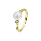 The Jewelry Collection Ring Parel En Diamant 0.04ct H Si - Goud