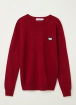 Antony Morato - crewneck - trui - fijngebreid - wijnrood - mannen  - maat L