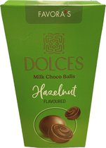 Favora’s Dolces Milk Choco Balls Hazelnoot 140g