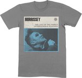 Morrissey Heren Tshirt -S- International Playboys Grijs