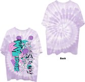 Space Jam Heren Tshirt -M- Retro Squad Roze