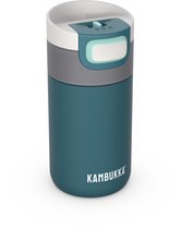 Kambukka Etna Thermosbeker 300 ml - makkelijk reinigen - lekvrije Koffiebeker - Deep Teal