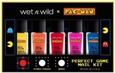 Wet n Wild Pac-Man Perfect Game Nail Kit - Geschenkset - Nagellak - 5 kleuren - 7.2 ml