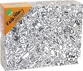 Haring Collage Puzzle (500 pcs) by Keith Haring