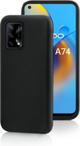Oppo A54 5G & Oppo A74 5G Hoesje Zwart - Siliconen Back Cover