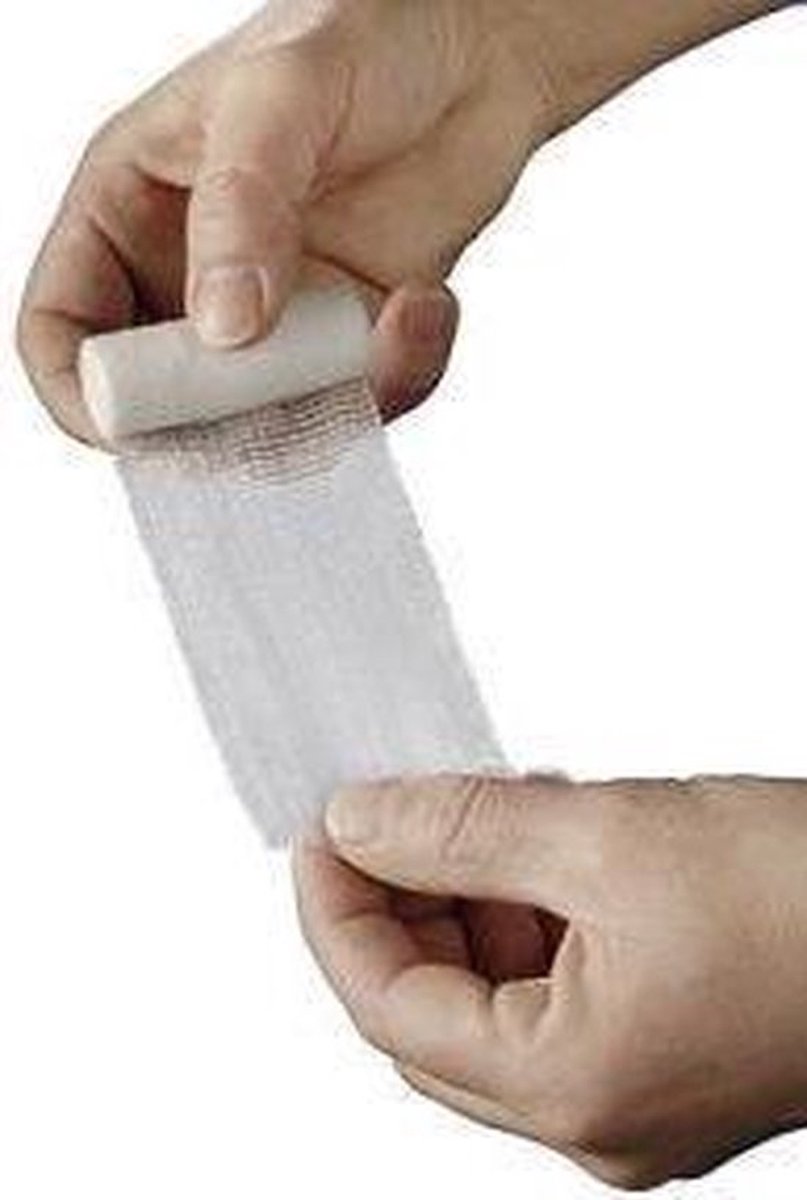 Goedkoopste HEKA hydrofiel windsel 4 m x 8 cm niet steriel, 1 stuks