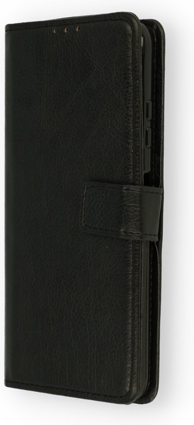 Etui Motorola Moto G51 Zwart - Etui Portefeuille - Porte-Cartes & Languette Magnétique