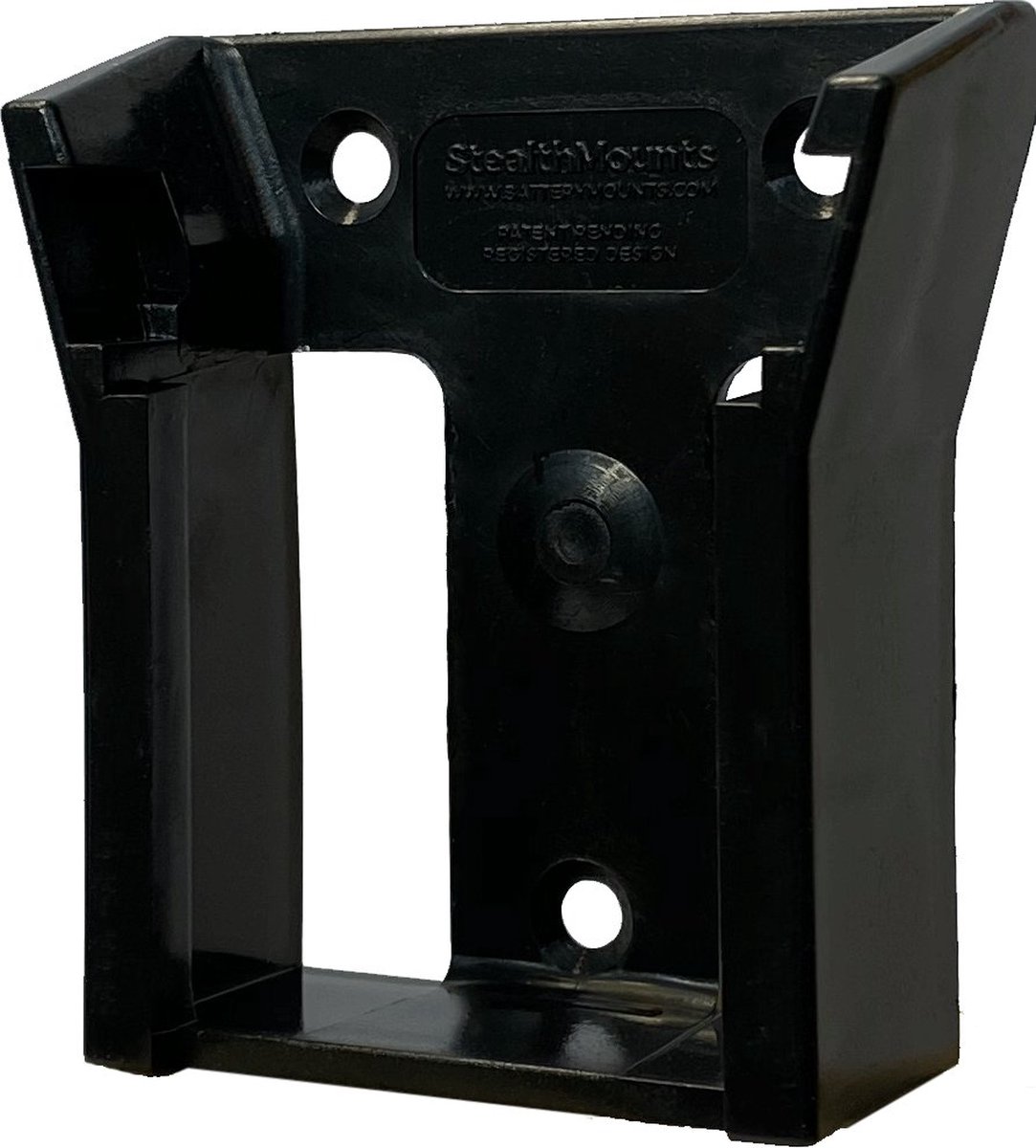 StealthMounts BM-MW18-BLK-6 Accuhouder voor Milwaukee M18 - Zwart - 6-pack