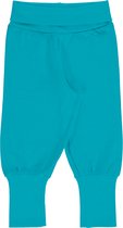 Maxomorra Broek Turquoise Maat 74/80