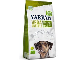4x Yarrah Biologisch Hondenvoer Vegan Tarwe Vrij 2 kg