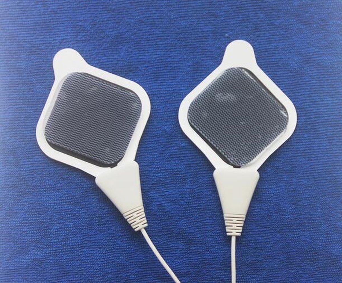 TENS-EMS Elektroden Pads 16 Stück, TENS Gerät Elektroden Pads mit 2mm