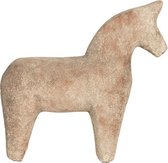 Decoratie Paard 21*7*20 cm Bruin Keramiek Decoratief Figuur Decoratieve Accessoires Woonaccessoires