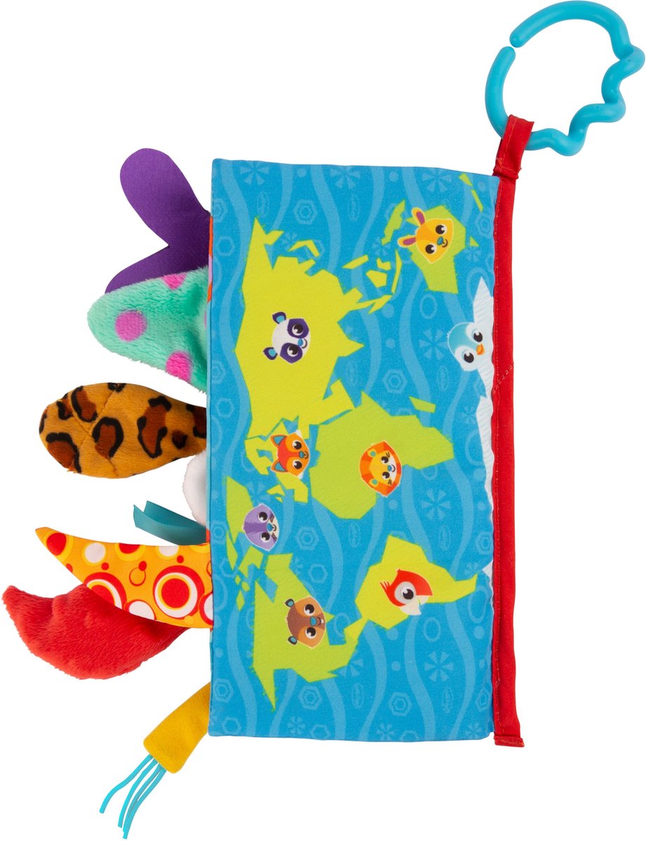 Playgro Voelboekje Staarten van de wereld - Activiteitenboekje - Babyboek - Speelgoed Baby - Speelgoed 1 jaar - Baby Speelgoed — afbeelding 6