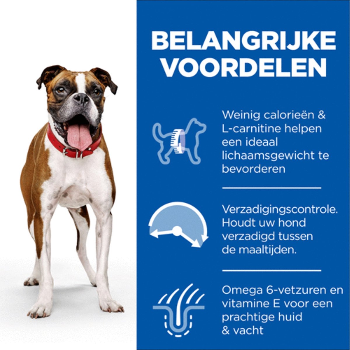 Hill's Canine Adult Light Medium - Hondenvoer - Kip 2.5 kg thumbnail 2
