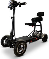 Scootmobiel, Scooter voor volwassenen, Mobiliteitsscooter met 4 wielen, MS3000, 40+ km bereik, Zwart
