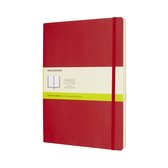 Moleskine Classic Notitieboek - Extra Large - Softcover - Blanco - Rood
