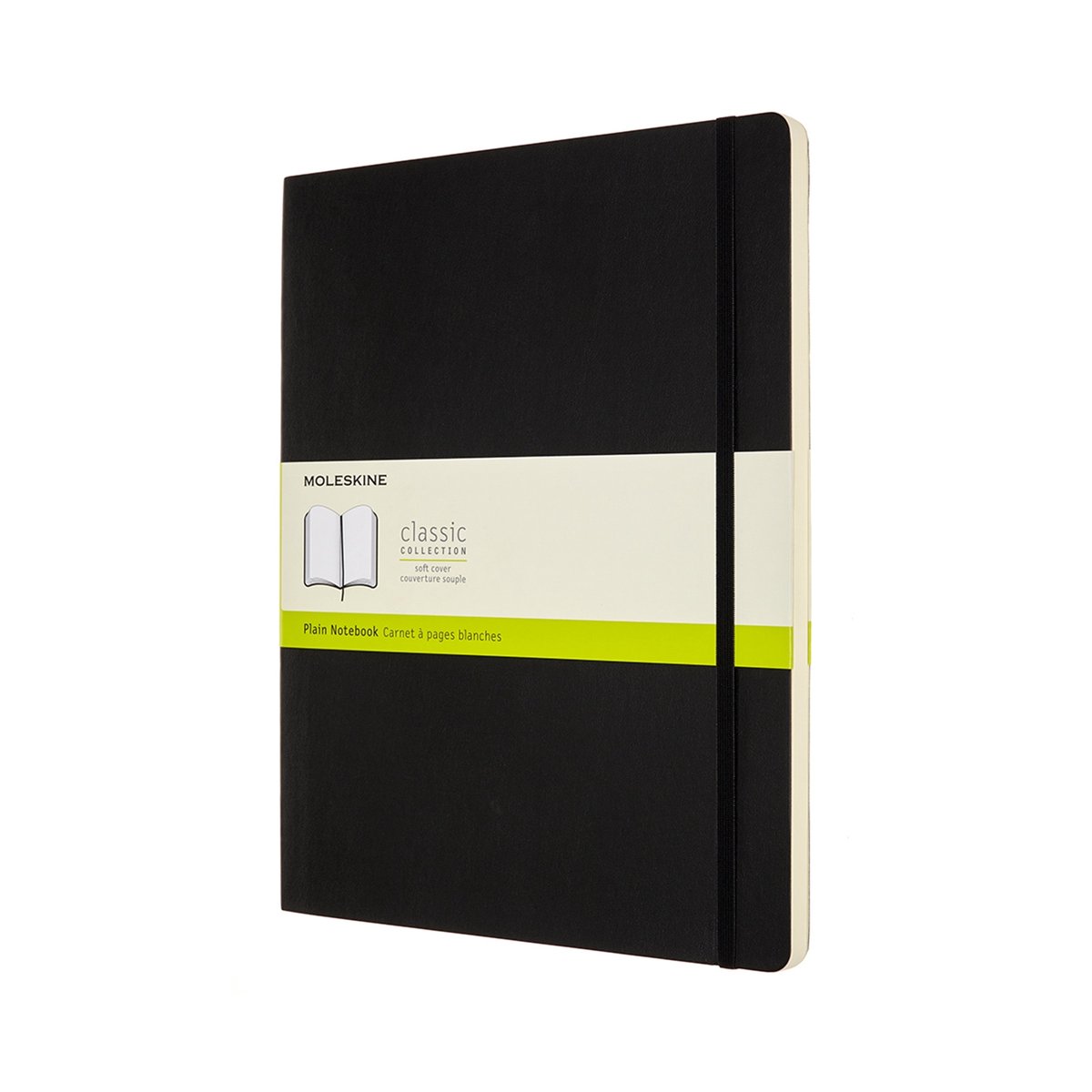 Moleskine-Notitieboek-XXL-Blanco-Zwart-Zachte Kaft-(21.6x27.9cm)