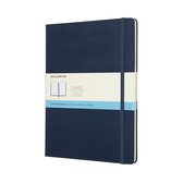 Moleskine Classic Notitieboek Hard Cover - XL - Donkerblauw - Stippen