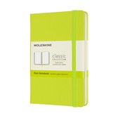 Moleskine Notebook Pocket (9x14 cm) Blanco Hard Cover Lime Green