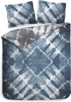 Heckett & Lane Ellinas Dekbedovertrek - Lits-jumeaux - 240x200/220 cm - Blue