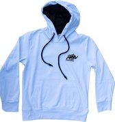 KAET - hoodie - unisex - Wit - maat - XXL - outdoor - sportief - trui met capuchon - zacht gevoerd